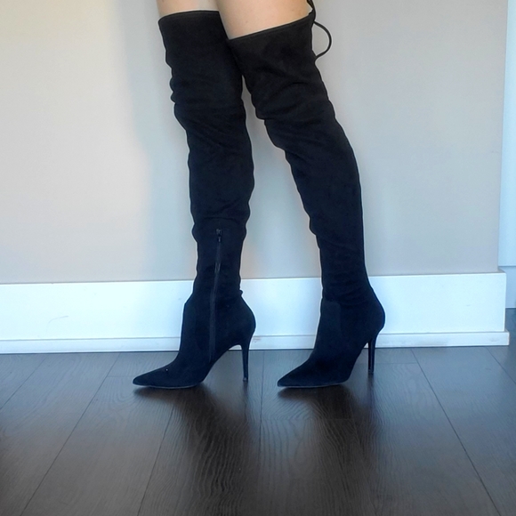 Aldo Asteille Stretch Fabric Over-the-knee Boots ๐ข - Picture 7 of 15